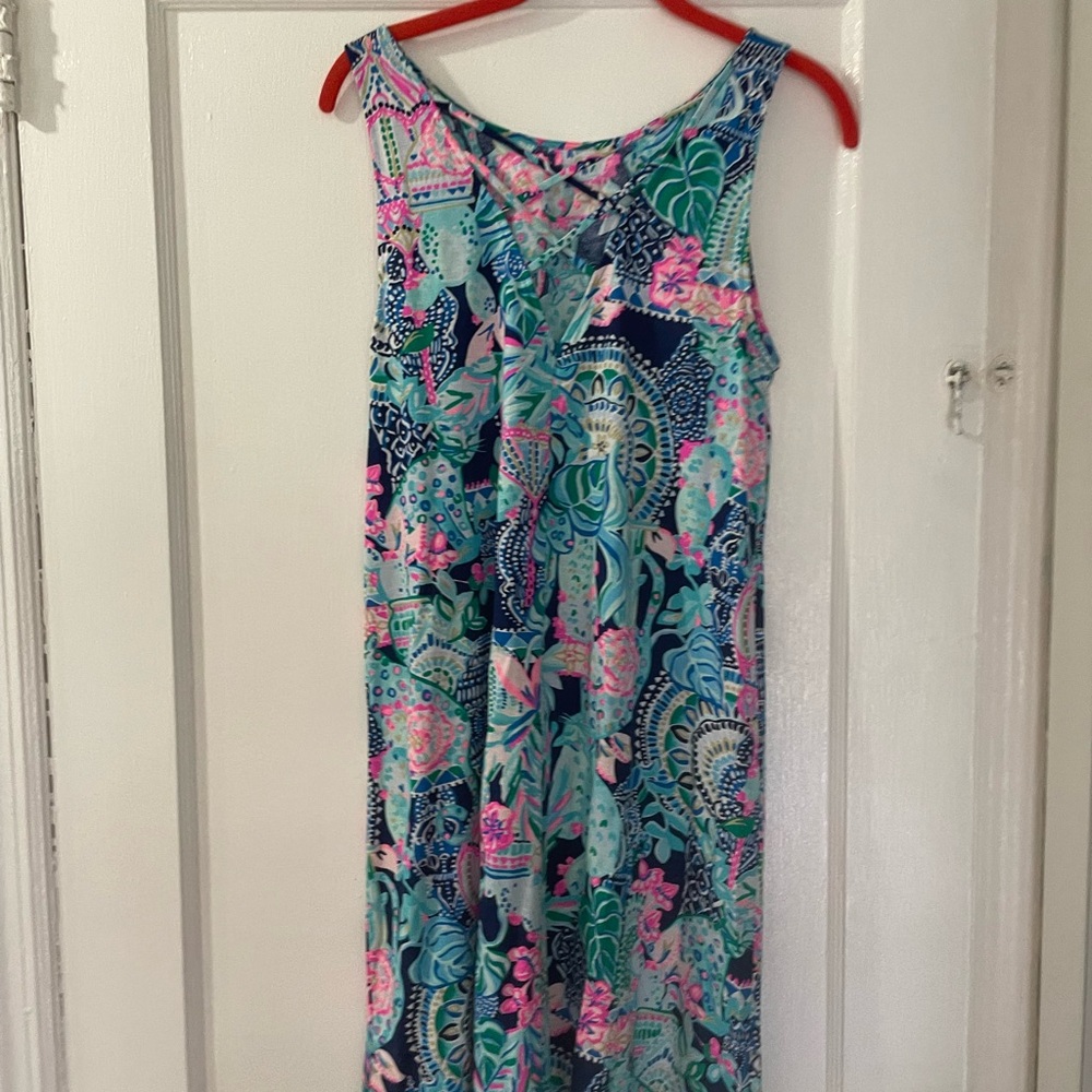 Kristen dress Colorful Patterned Sleeveless Dress